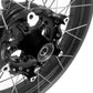VMX 19" 17" Inch Tubeless Rims for BMW R1200GS R1200GS Adventure 2013-2020 Black Hub & Black Rim