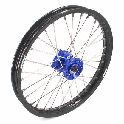 KKE 19" 16" CNC Big Kid's Wheels Rims Fit For Gas Gas MC85 2021-2024 Blue