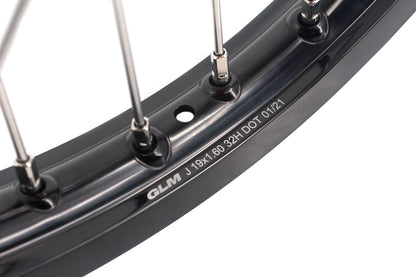 KKE 19" 16" CNC Big Kid's Wheels Rims Fit For Gas Gas MC85 2021-2024 Blue