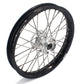 KKE 14 & 12 Small Kid's Wheels Rims Set for KTM 65 SX 2002-2024 Silver&Black