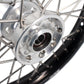 KKE 14 & 12 Small Kid's Wheels Rims Set for KTM 65 SX 2002-2024 Silver&Black