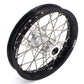 KKE 14 & 12 Small Kid's Wheels Rims Set for KTM 65 SX 2002-2024 Silver&Black