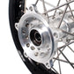 KKE 14 & 12 Small Kid's Wheels Rims Set for KTM 65 SX 2002-2024 Silver&Black