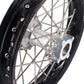KKE 14 & 12 Small Kid's Wheels Rims Set for KTM 65 SX 2002-2024 Silver&Black