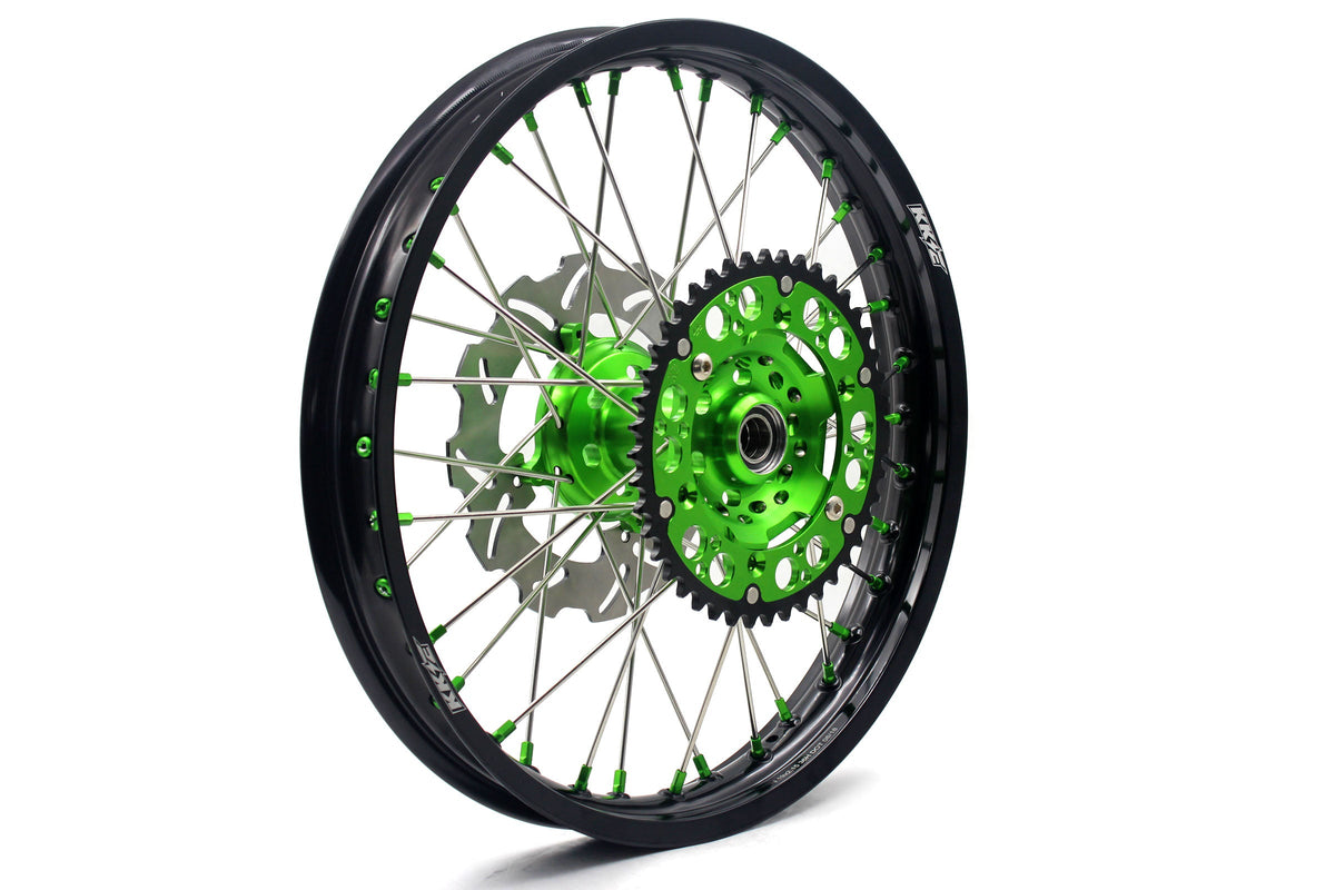 KKE 21in. 19in. Wheels For KAWASAKI KX125 KX250 1993-2002 Off Road Spoke Billet Rims