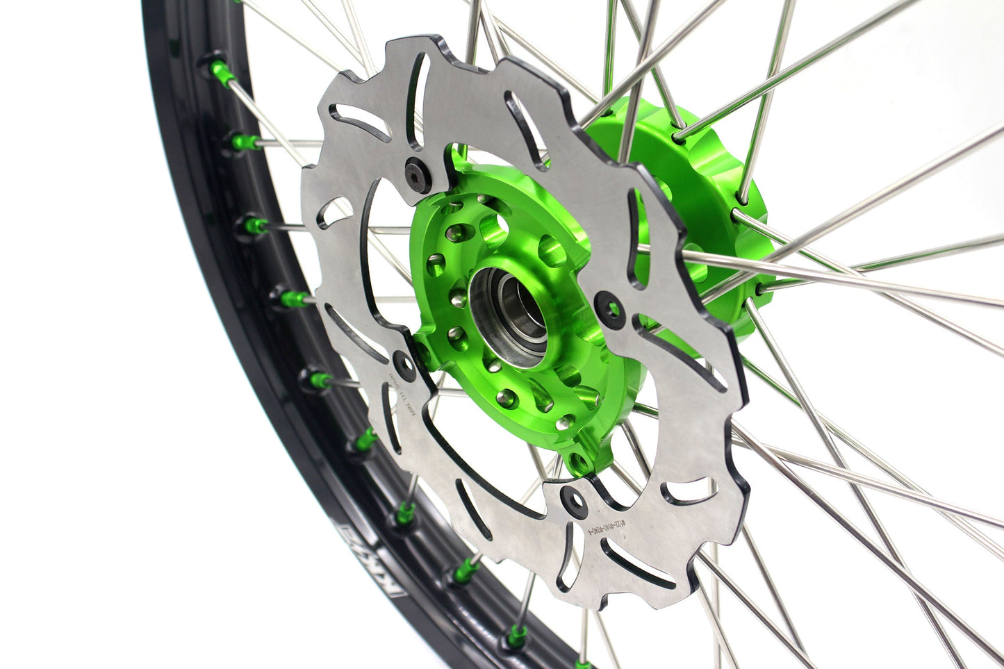 KKE 21" 19" Motorcycle Dirtbike Wheels Rims Fit KAWASAKI KX250F 450F 2015 2016 2017 2018