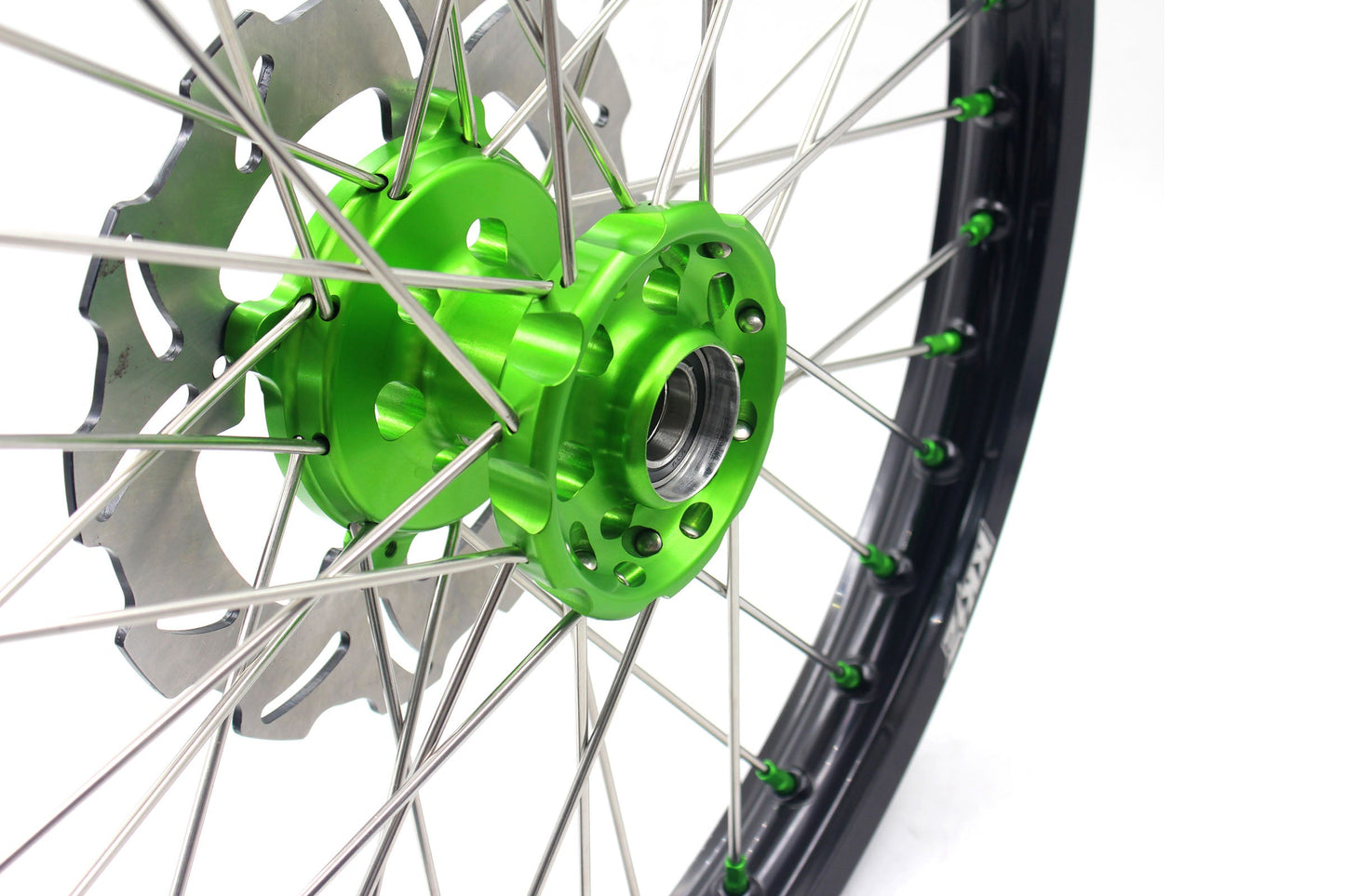 KKE 21" 19" Motorcycle Dirtbike Wheels Rims Fit KAWASAKI KX250F 450F 2015 2016 2017 2018
