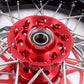 KKE CUSH DRIVE 17 Inch Supermoto Tires Rims Fit HONDA CRF250X CRF450X 2005-2018