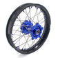 KKE 1.85*21 & 2.5*18 Motorcycle Tubed Spoke Rims Fit Yamaha Tenere 700 2019-2025 Blue