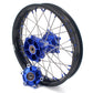 KKE 1.85*21 & 2.5*18 Motorcycle Tubed Spoke Rims Fit Yamaha Tenere 700 2019-2025 Blue