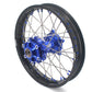 KKE 1.85*21 & 2.5*18 Motorcycle Tubed Spoke Rims Fit Yamaha Tenere 700 2019-2025 Blue