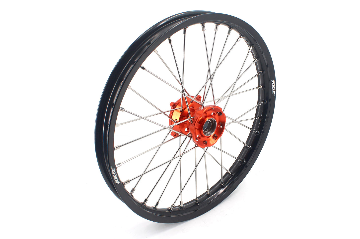 KKE 19" 16" Kid's Big Wheels GLM Rims For KTM SX 85 2021 2022 2023 2024 Orange Hub