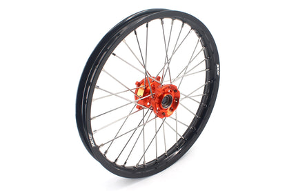 KKE 19" 16" Kid's Big Wheels GLM Rims For KTM SX 85 2021 2022 2023 2024 Orange Hub