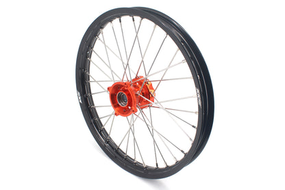 KKE 17"*1.4/14"*1.6 Kid's Big Wheels Rims Fit KTM SX 85 2021-2024 Orange Hub