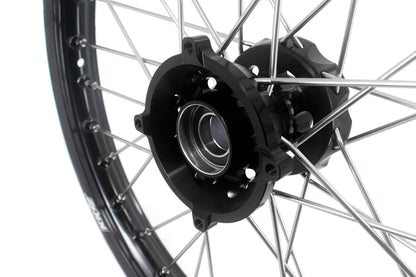 KKE Factory Size Small Kid's Wheels 17" 14" GLM Rims For KTM SX 85 2021-2024 Black Hub