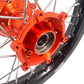 KKE 19" 16" Kid's Big Wheels GLM Rims For KTM SX 85 2021 2022 2023 2024 Orange Hub