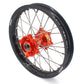 KKE 19" 16" Kid's Big Wheels GLM Rims For KTM SX 85 2021 2022 2023 2024 Orange Hub