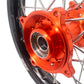 KKE 19" 16" Kid's Big Wheels GLM Rims For KTM SX 85 2021 2022 2023 2024 Orange Hub