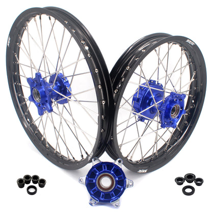 KKE 21/18 Enduro CUSH Drive Spoke Wheels For KTM EXC EXC-F EXC-W 125-530CC 2003-2024 Blue Hub