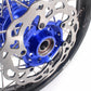 KKE 21/18 Enduro CUSH Drive Spoke Wheels For KTM EXC EXC-F EXC-W 125-530CC 2003-2024 Blue Hub