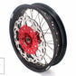 KKE 3.5 & 4.25 Cush Drive Supermoto Rims for HONDA CRF250R/450R 2002-2012 Red&Black With Disc&Sprocket