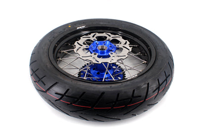 KKE 17inch For YAMAHA WR250F 2020-2026 WR450F 2019-2026 Supermoto Wheels CST Tires Rims