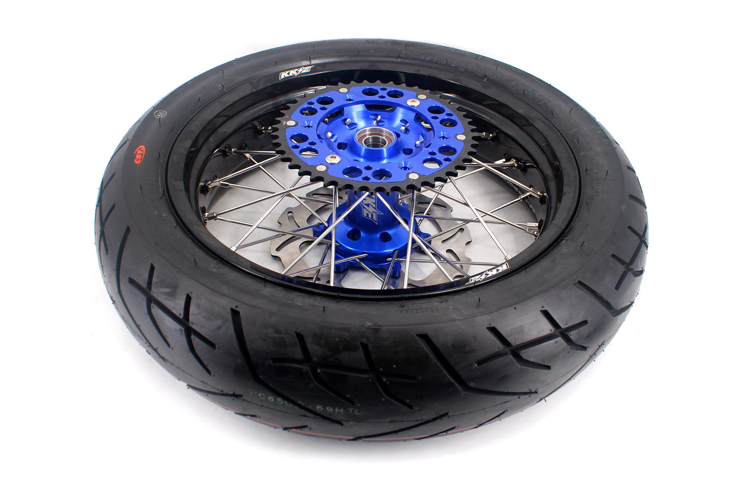 KKE 17inch For YAMAHA WR250F 2020-2025 WR450F 2019-2025 Supermoto Wheels CST Tires Rims