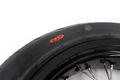 KKE 17inch For YAMAHA WR250F 2020-2026 WR450F 2019-2026 Supermoto Wheels CST Tires Rims