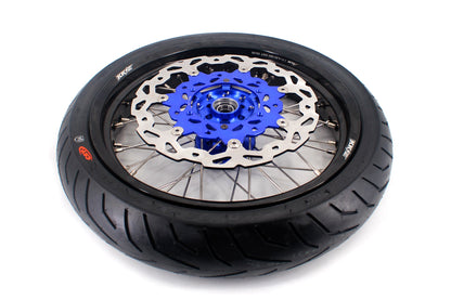 KKE 17inch For YAMAHA WR250F 2020-2026 WR450F 2019-2026 Supermoto Wheels CST Tires Rims