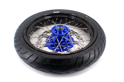 KKE 17inch For YAMAHA WR250F 2020-2026 WR450F 2019-2026 Supermoto Wheels CST Tires Rims