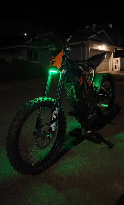 Eride Pro Underglow Complete Kit Front and Rear