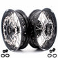 KKE 3.5 & 4.25 Rims For Honda XR400R 1996-2004 XR600R 1991-2000 Supermoto Wheels Black