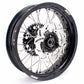 KKE 3.5 & 4.25 Rims For Honda XR400R 1996-2004 XR600R 1991-2000 Supermoto Wheels Black