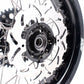 KKE 3.5 & 4.25 Rims For Honda XR400R 1996-2004 XR600R 1991-2000 Supermoto Wheels Black
