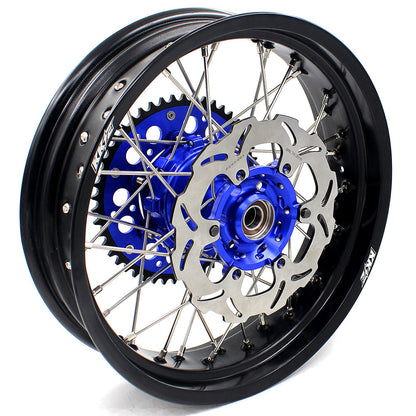 KKE 17 Inch CUSH Drive on Road Supermoto Wheels Rims For SUZUKI DRZ400SM 2005-2024