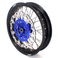 KKE 17 Inch Cush Drive Supermoto Wheels Fit Yamaha WR250F 2001-2018 WR450F 2003-2018 Blue