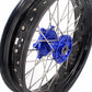 KKE 17 Inch Cush Drive Supermoto Wheels Fit Yamaha WR250F 2001-2018 WR450F 2003-2018 Blue