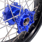 KKE 17 Inch Cush Drive Supermoto Wheels Fit Yamaha WR250F 2001-2018 WR450F 2003-2018 Blue