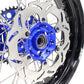 KKE 3.5 & 4.25 Wheels for Yamaha WR250F 2001 WR450F 2003-2018 Blue