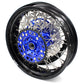 KKE 3.5 & 4.25 Wheels for Yamaha WR250F 2001 WR450F 2003-2018 Blue