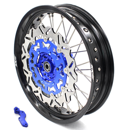 KKE 3.5 & 4.25 Wheels for Yamaha WR250F 2001 WR450F 2003-2018 Blue