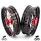 KKE 3.5 & 4.25 Supermoto Wheels Fit Husqvarna TE TC FE FC SMR 2000-2013 Red