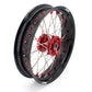 KKE 3.5 & 4.25 Supermoto Wheels Fit Husqvarna TE TC FE FC SMR 2000-2013 Red