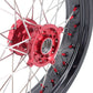 KKE 3.5 & 4.25 Supermoto Wheels Fit Husqvarna TE TC FE FC SMR 2000-2013 Red