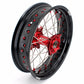 KKE 3.5 & 4.25 Supermoto Wheels Fit Husqvarna TE TC FE FC SMR 2000-2013 Red