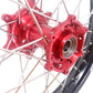 KKE 21/18 Spoked Enduro Wheels for GAS GAS Enduro Bikes 2004-2017 Red