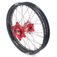 KKE 21/18 Spoked Enduro Wheels for GAS GAS Enduro Bikes 2004-2017 Red