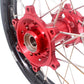 KKE 21 & 18 Enduro Rims for GAS GAS Enduro Bikes 2018-2020 Red CNC Hub