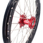 KKE 21/18 Spoked Enduro Wheels for GAS GAS Enduro Bikes 2004-2017 Red