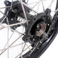 KKE 21/18 Enduro Off Road Wheels Rim Fit For SUZUKI DRZ400SM 2005-2024 Black Hub